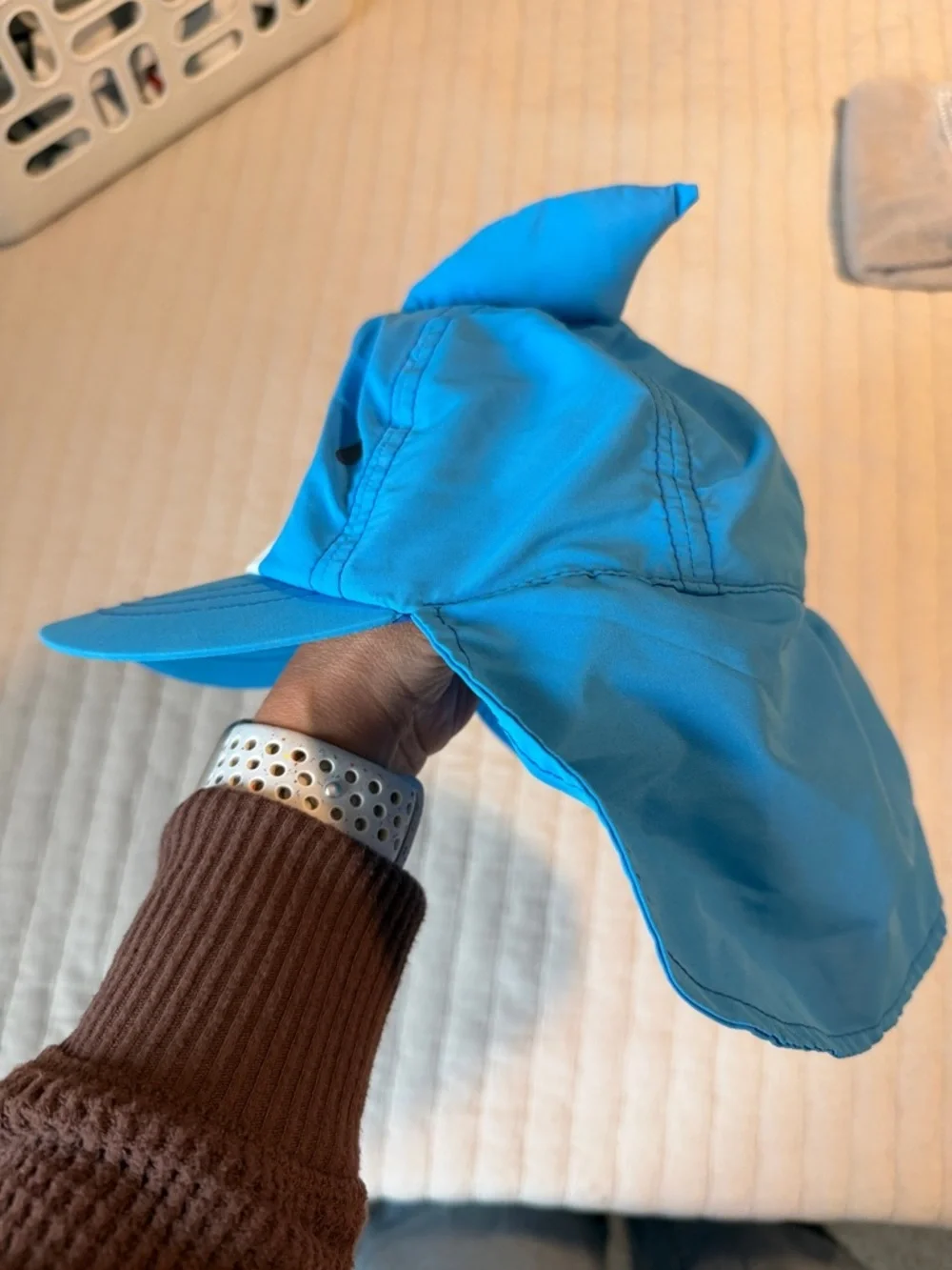 Blue Shark Kids Sun Hat